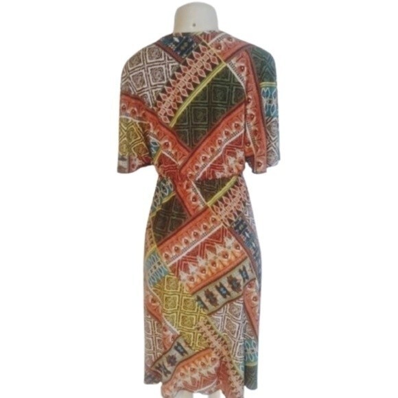 Casa Lee Multi Patterned Dress L - Picture 5 of 5